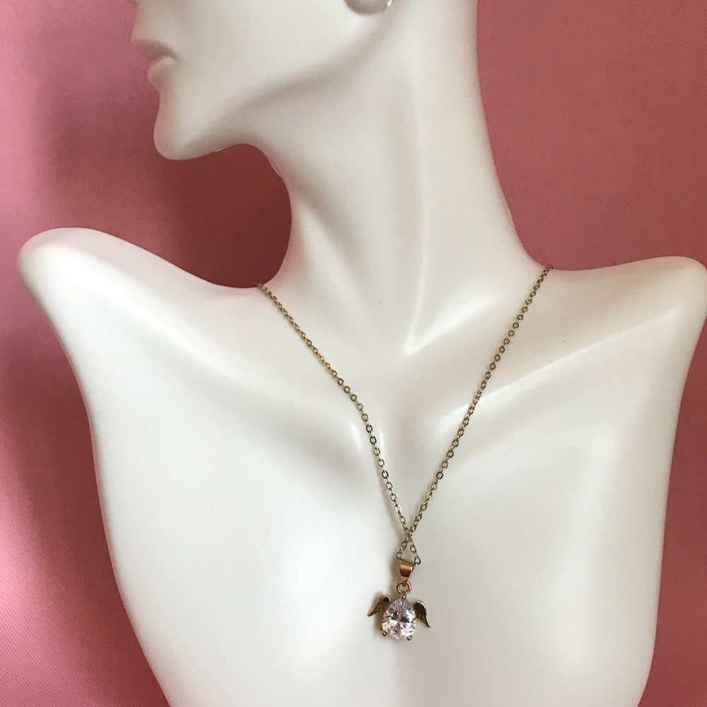 Angel wing necklace